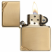 ISQUEIRO ZIPPO HIGH POLISH BRASS VINTAGE